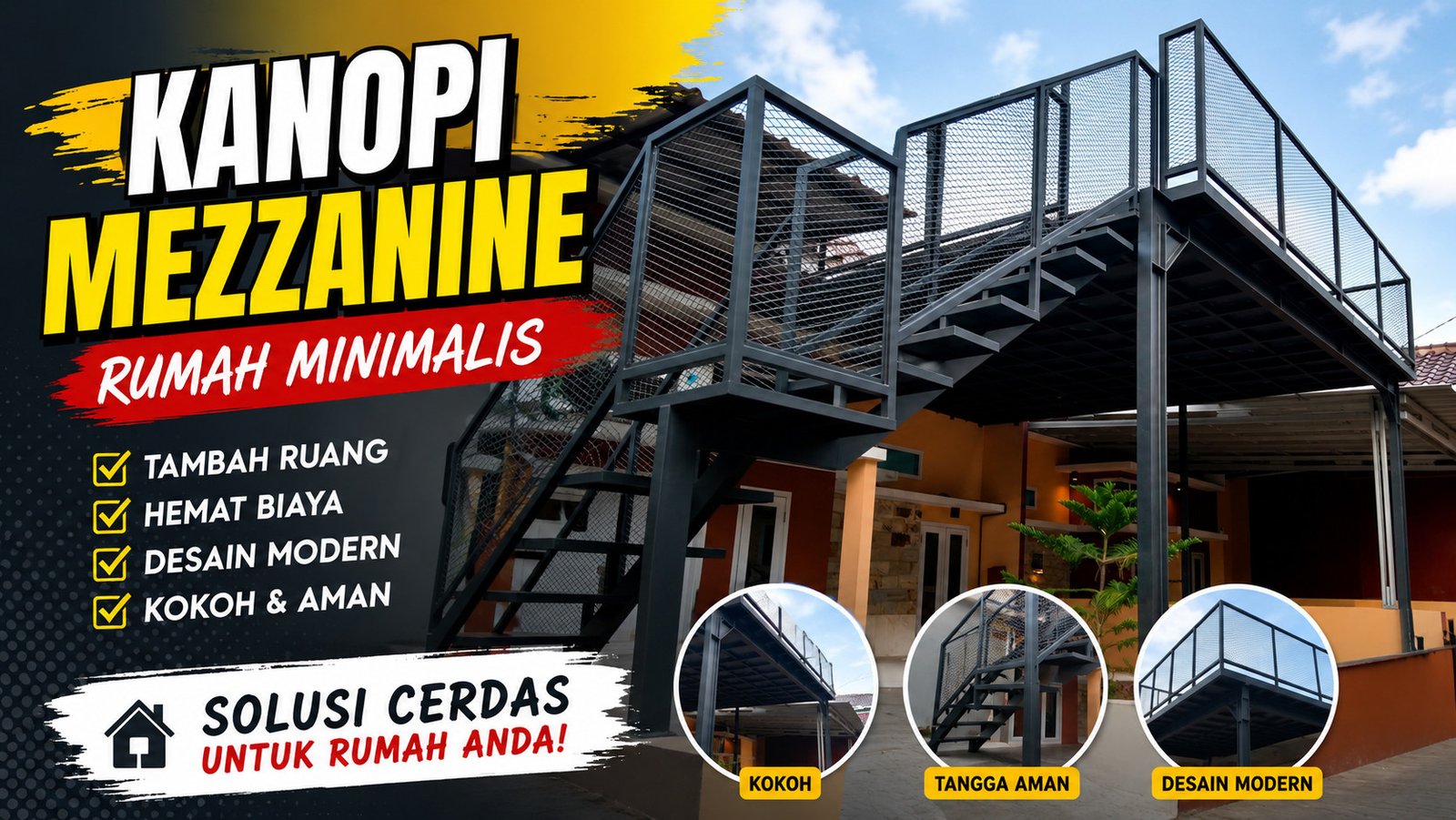 Kanopi Mezzanine Adalah Solusi Menambah Ruang Tanpa Renovasi Besar
