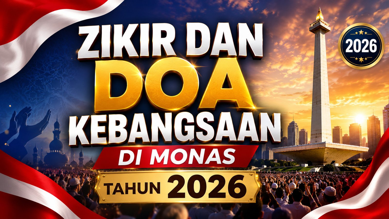 Zikir dan Doa Kebangsaan 2026: Jadwal, Lokasi, dan Cara Mengikuti